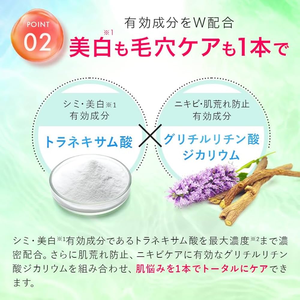 化粧水　ホワイトローション　4本　うるおい成分　植物エキス配合 ライフケアブランド『nur(ヌーア)』から第三弾プロダクトnur